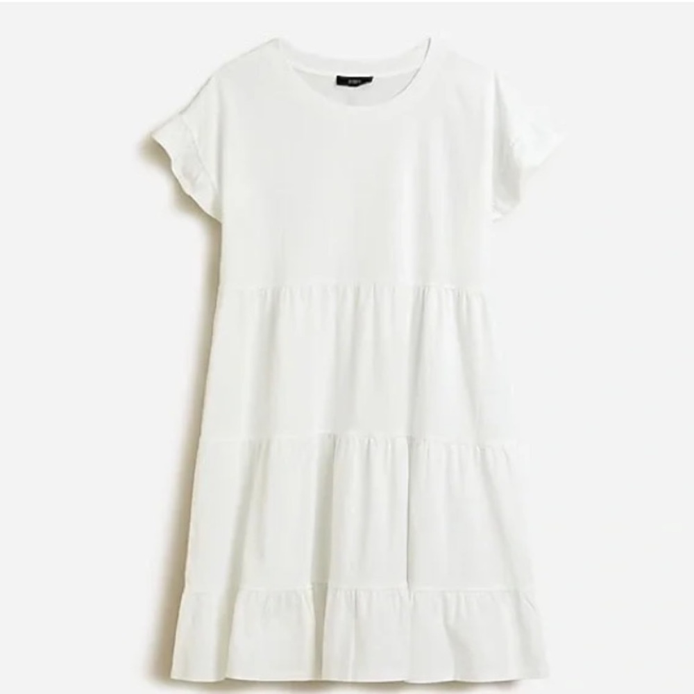 J Crew tiered dress.